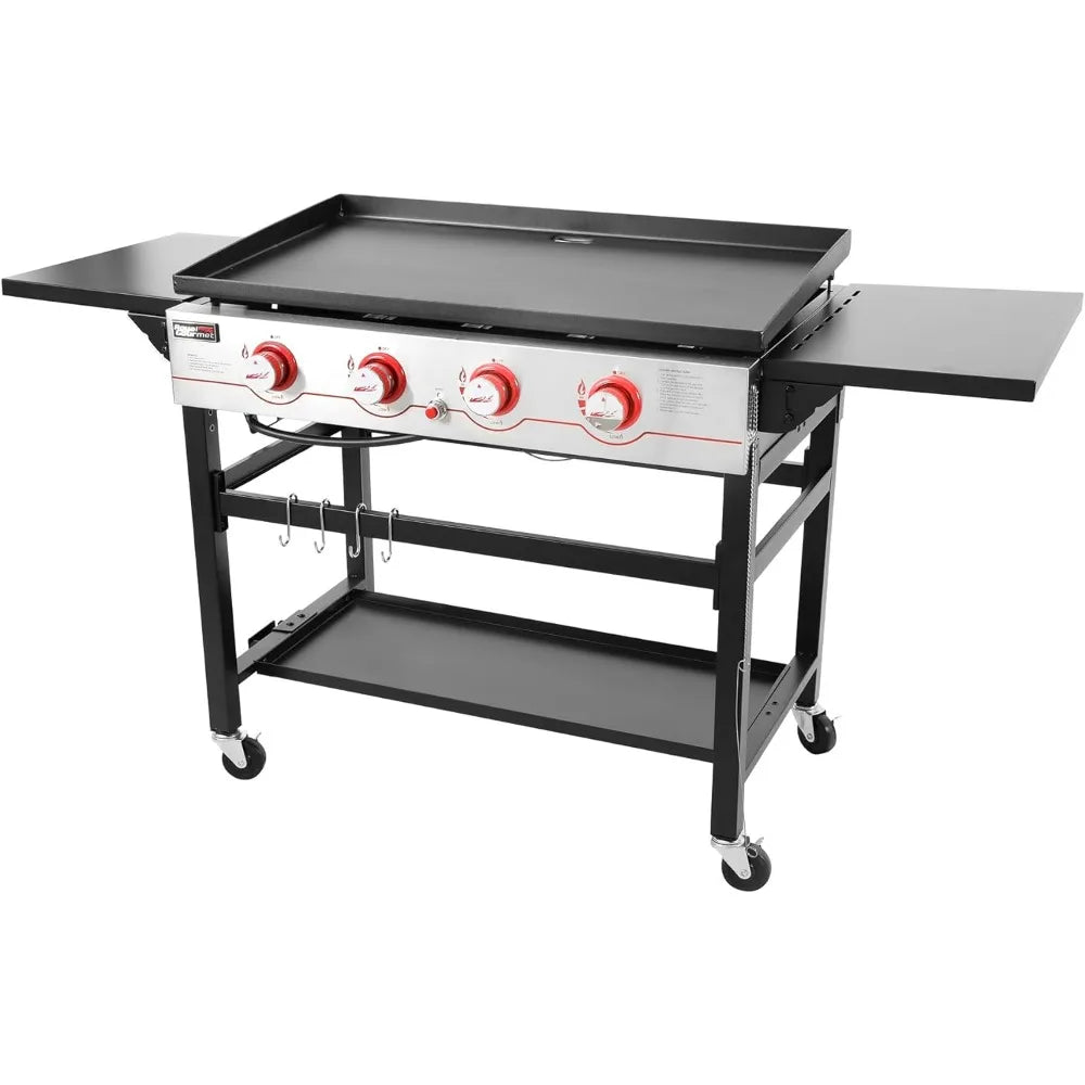 4-Burner Flat Top Propane Gas Grill Griddle