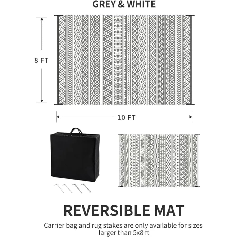 Outdoor/Indoor Reversible Area Rug