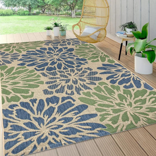 Textured Weave Outdoor/Indoor Area-Rug