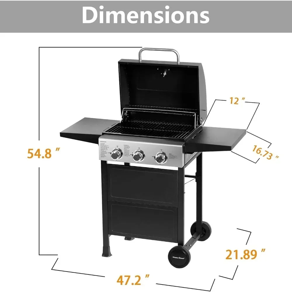 BBQ Stainless Gas Grill